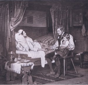 La maladie de la mère, Bibbys Annual, 1916-1917 - Marc Louis Benjamin Vautier